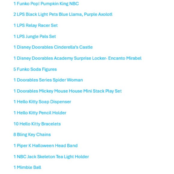 Doorable and More Egg Game Prize Egg List - Picture 1 of 4